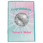 Sac Cadeau Moyen Baby shower Disco Ball Super (Devant)