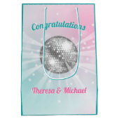Sac Cadeau Moyen Baby shower Disco Ball Super (Dos)