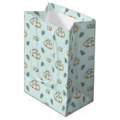 Sac Cadeau Moyen Baby Shower Gift Bag Baby Dinosaur Pattern (Devant Angle)
