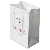 Sac Cadeau Moyen Baby shower Little Ladybug (Dos Angle)
