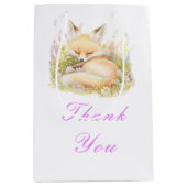 Sac Cadeau Moyen Baby shower Spring Fox (Devant)