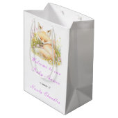 Sac Cadeau Moyen Baby shower Spring Fox (Dos Angle)