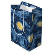 Sac Cadeau Moyen Baby shower Starry Night Skies (Dos Angle)