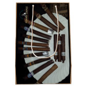 Sac Cadeau Moyen Bac à cigares  (Dos)