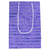 Sac Cadeau Moyen Bac à ruban à Parties scintillant violet Conceptio (Dos)