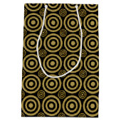 Sac Cadeau Moyen BAG M-Gold-Black (Dos)