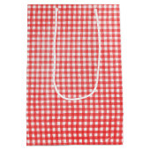 Sac Cadeau Moyen Baguette Figurant Fille Avec Bouquet Anniversaire (Dos)