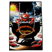 Sac Cadeau Moyen Bain chaud à langouste (Dos)