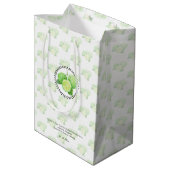 Sac Cadeau Moyen Bain et emballage corporel artisanal | Bergamot (Dos Angle)