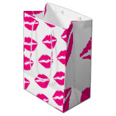 Sac Cadeau Moyen Baisers Saint Valentin 2023 st valentine (Devant Angle)