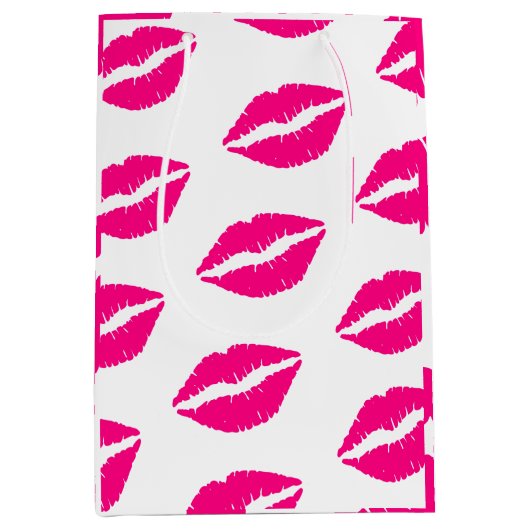 Sac Cadeau Moyen Baisers Saint Valentin 2023 st valentine (Devant)