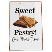 Sac Cadeau Moyen Baklava Pâtisserie Sucrée Dessert Food Party (Dos)