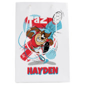 Sac Cadeau Moyen Bal de soccer TAZ™ (Devant)