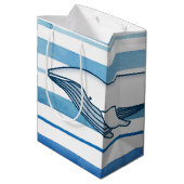 Sac Cadeau Moyen Baleine (Dos Angle)