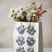 Sac Cadeau Moyen Ballons bleus Delft