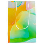 Sac Cadeau Moyen Ballons d'Anniversaire (Dos)