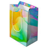 Sac Cadeau Moyen Ballons d'Anniversaire (Dos Angle)