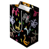 Sac Cadeau Moyen Balloon Animals Kids Party Theme (Dos Angle)