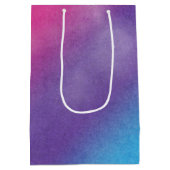 Sac Cadeau Moyen Balloons d'anniversaire arc-en-ciel (Dos)