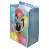 Sac Cadeau Moyen Balloons d'anniversaire Malinois (Dos Angle)