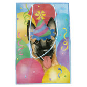 Sac Cadeau Moyen Balloons d'anniversaire Malinois (Devant)