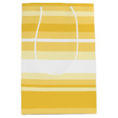Sac Cadeau Moyen Bandes jaunes (Devant)