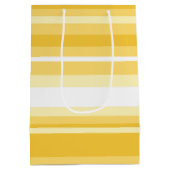 Sac Cadeau Moyen Bandes jaunes (Dos)