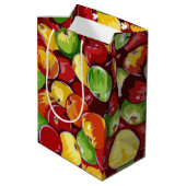 Sac Cadeau Moyen Baril d'Apple (Dos Angle)