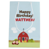 Sac Cadeau Moyen Barnyard (Dos)