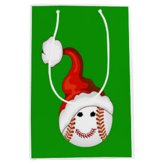 Sac Cadeau Moyen Base-ball Père Noël