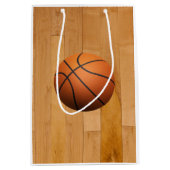 Sac Cadeau Moyen Basket-balls (Devant)