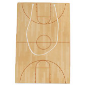 Sac Cadeau Moyen Basketball Anniversaire Fête Merci invité (Dos)