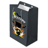 Sac Cadeau Moyen Batcycle Chibi Batman (Dos Angle)