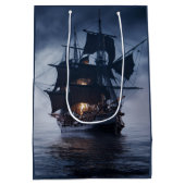 Sac Cadeau Moyen Bateau de galon espagnol Pirate (Dos)