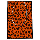 Sac Cadeau Moyen Bats d'Halloween (Devant)