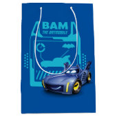 Sac Cadeau Moyen Batwheel™ Bam - Batmobile (Devant)