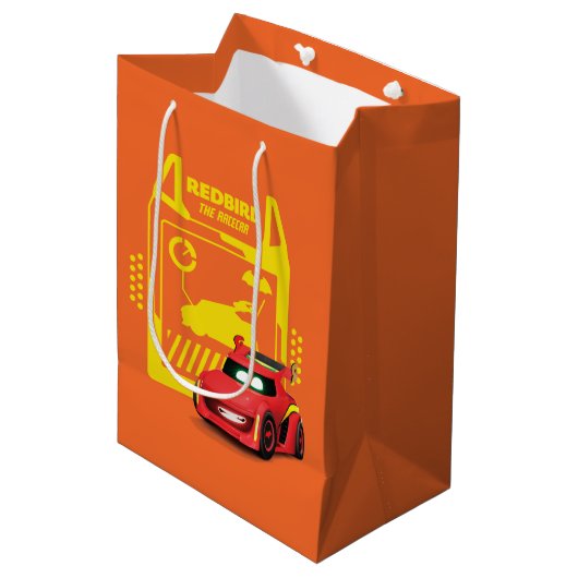 Sac Cadeau Moyen Batwheel™ Redbird - Le Racecar (Devant Angle)
