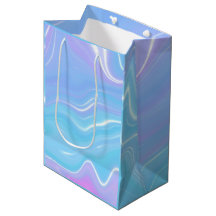 Beach Wave Girly Abstrait Liquid Art