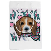 Sac Cadeau Moyen Beagle (Devant)