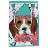 Sac Cadeau Moyen Beagle (Devant)
