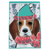 Sac Cadeau Moyen Beagle (Dos)