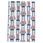 Sac Cadeau Moyen Beaker & Test Tube Science Thème Anniversaire (Dos)
