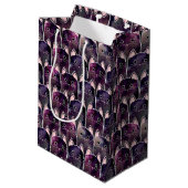 Sac Cadeau Moyen Beaucoup de Motif de chats galaxy (Dos Angle)