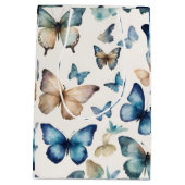 Sac Cadeau Moyen Beautés papillons (Dos)