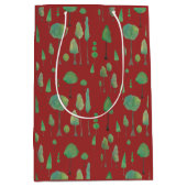 Sac Cadeau Moyen Beaux aquarelles (Devant)