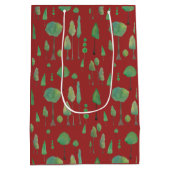 Sac Cadeau Moyen Beaux aquarelles (Dos)