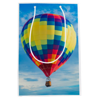 Sac Cadeau Moyen Beaux Ballons à air chaud
