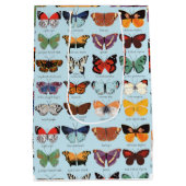 Sac Cadeau Moyen Beaux Papillons (Dos)