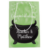 Sac Cadeau Moyen Bébé brasse Sorcière douche Halloween Cauldron (Devant)