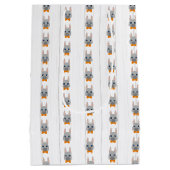 Sac Cadeau Moyen Bébé Garçon Orange Donkey (Dos)